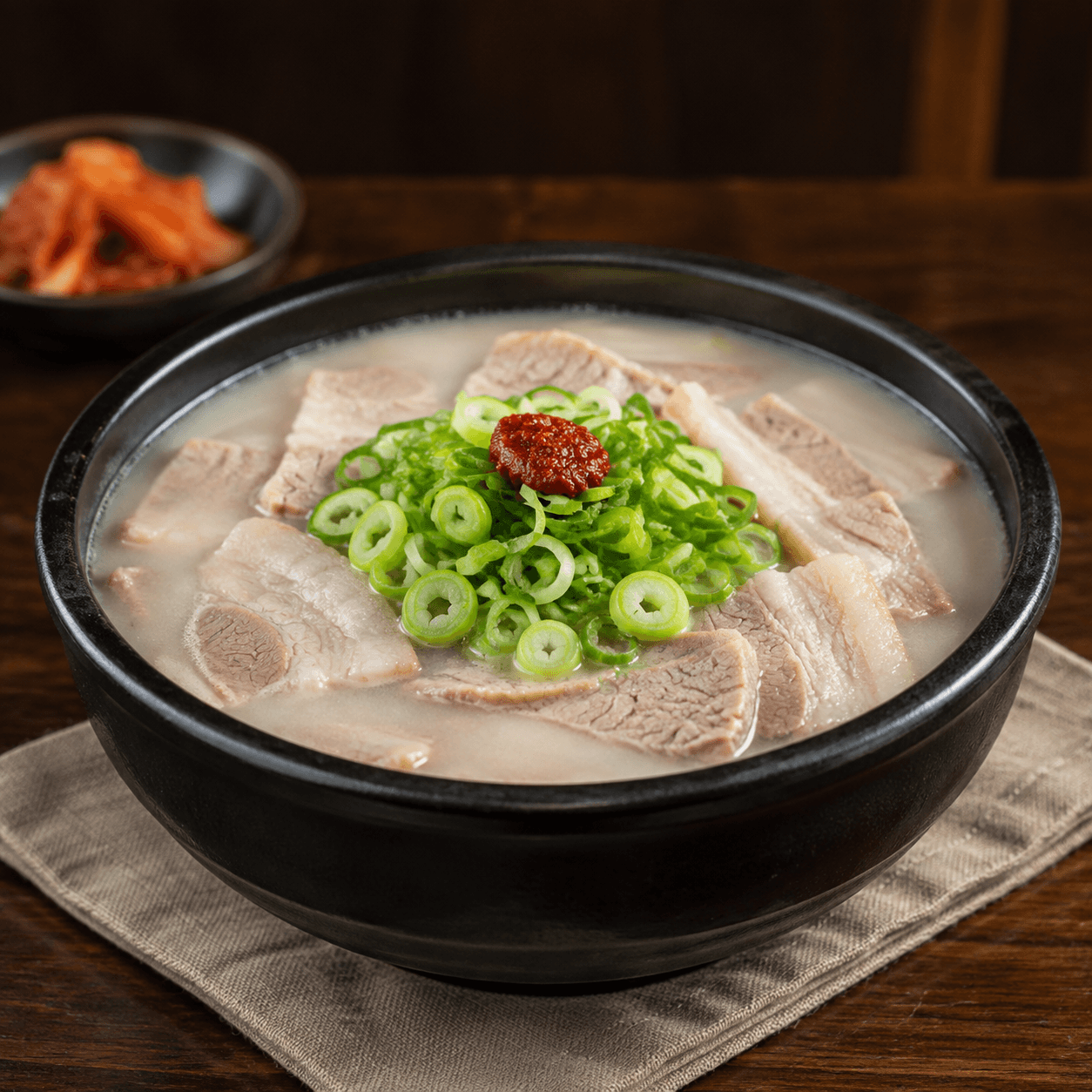 따뜻한 국밥 한 그릇