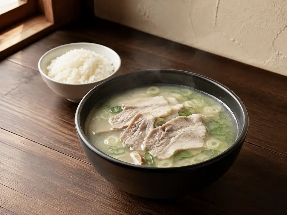 돼지국밥 AI 이미지 시안